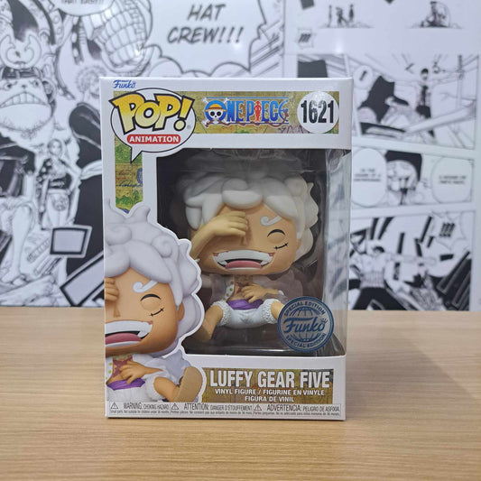 On Hand Luffy Gear Five (Laughing) Special Edition Exclusive Funko Pop!