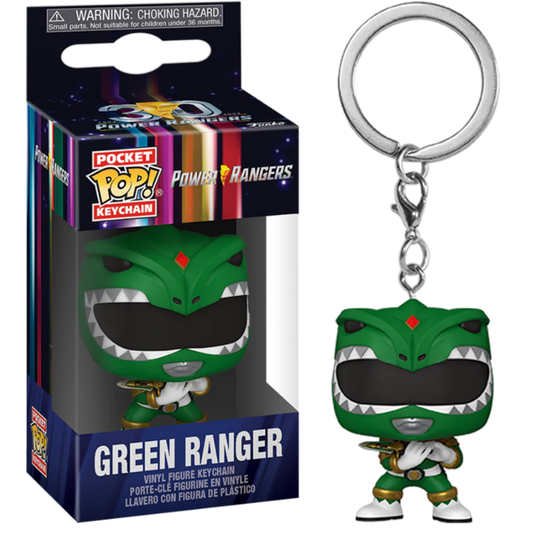 On Hand Green Ranger Funko Pop! Keychain
