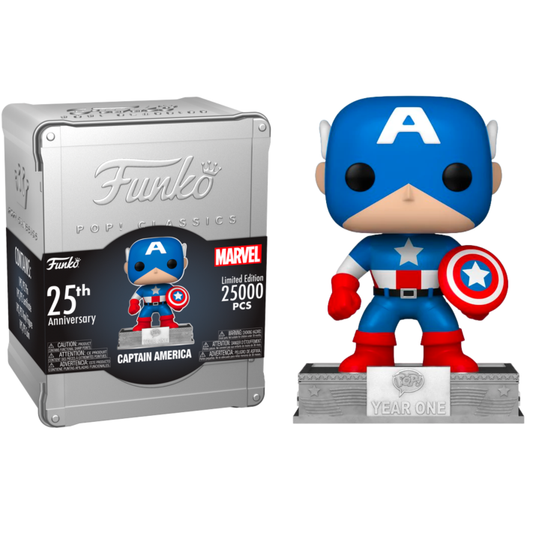 On Hand Captain America (Pop Classics) LE 25000 Exclusive Funko Pop!
