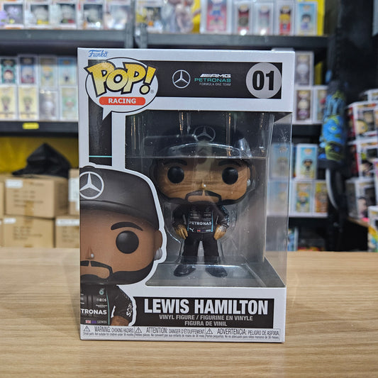 On Hand Lewis Hamilton Funko Pop!