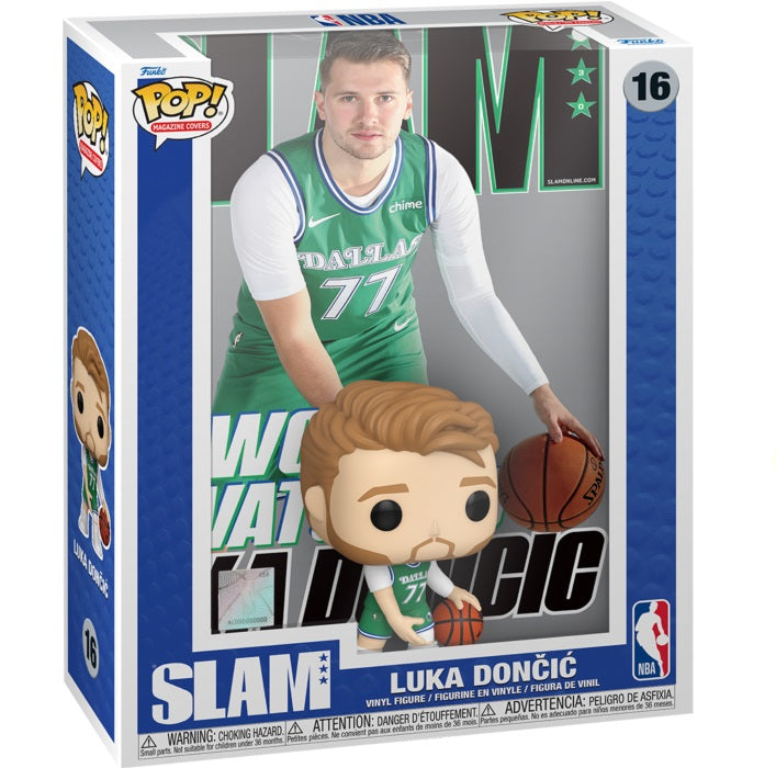 On Hand Luka Doncic Slam NBA Cover