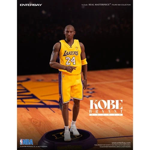 Pre Order NBA Los Angeles Lakers Kobe Bryant 242010 Real Masterpiece Action Figure LE 3000 (SRP 17000)