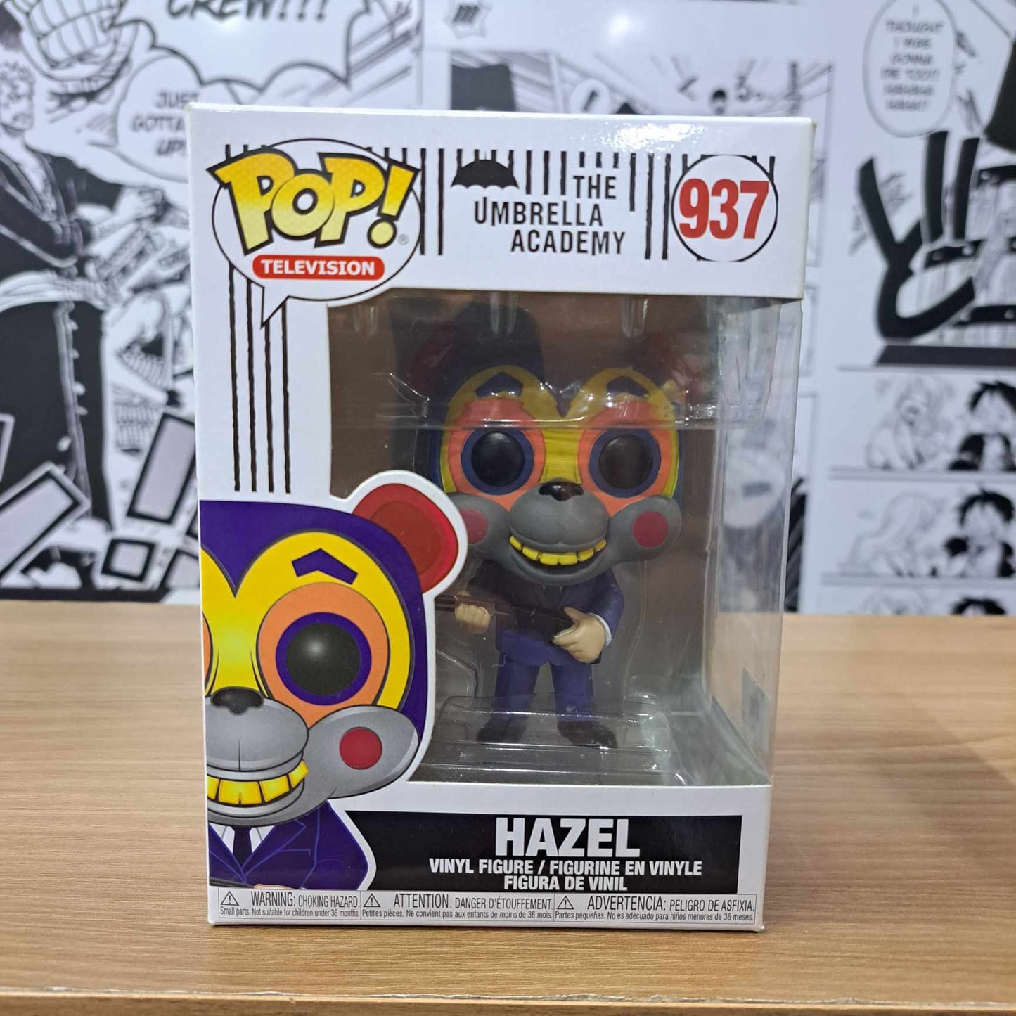 On Hand Umbrella Academy Hazel Funko Pop!