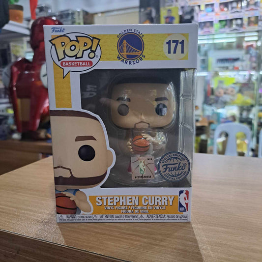 On Hand Stephen Curry Special Edition Exclusive Funko Pop!