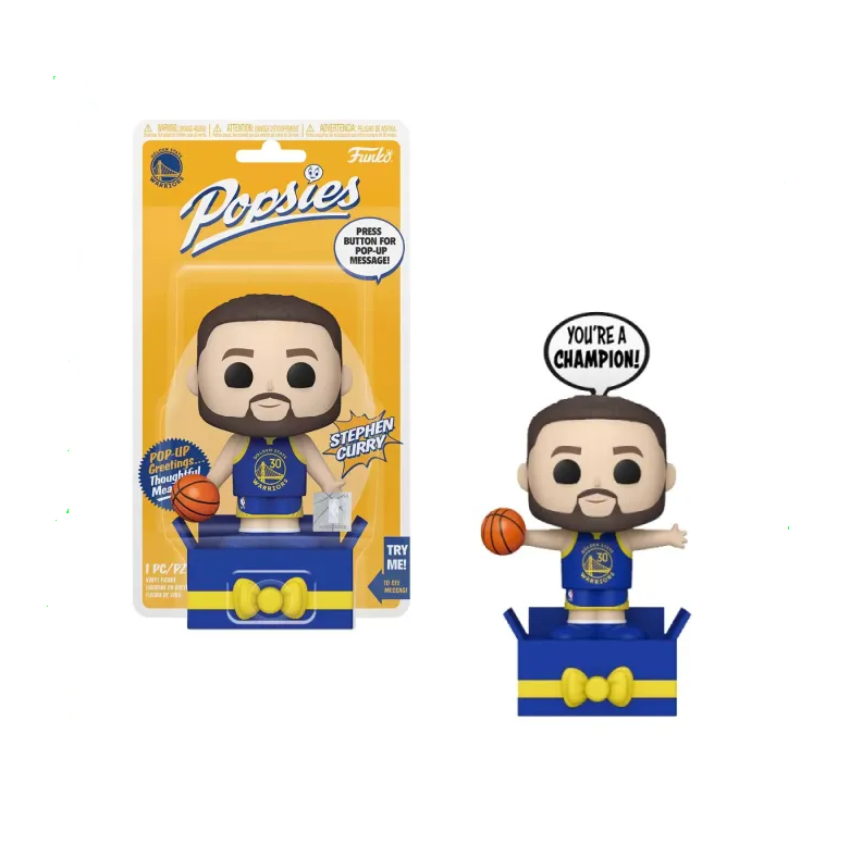 On Hand Popsies Steph Curry Funko Pop!