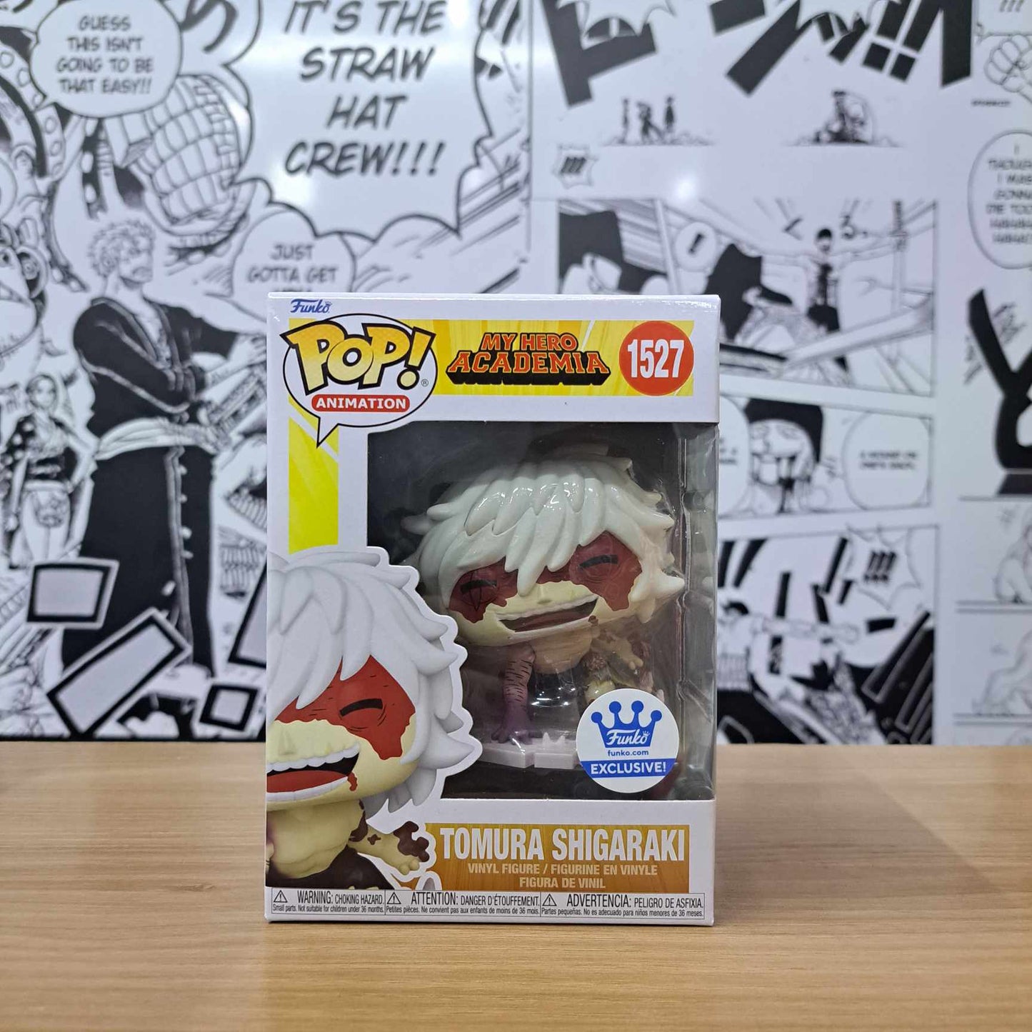 On Hand Tomura Shigaraki Funko Shop Exclusive Funko Pop!