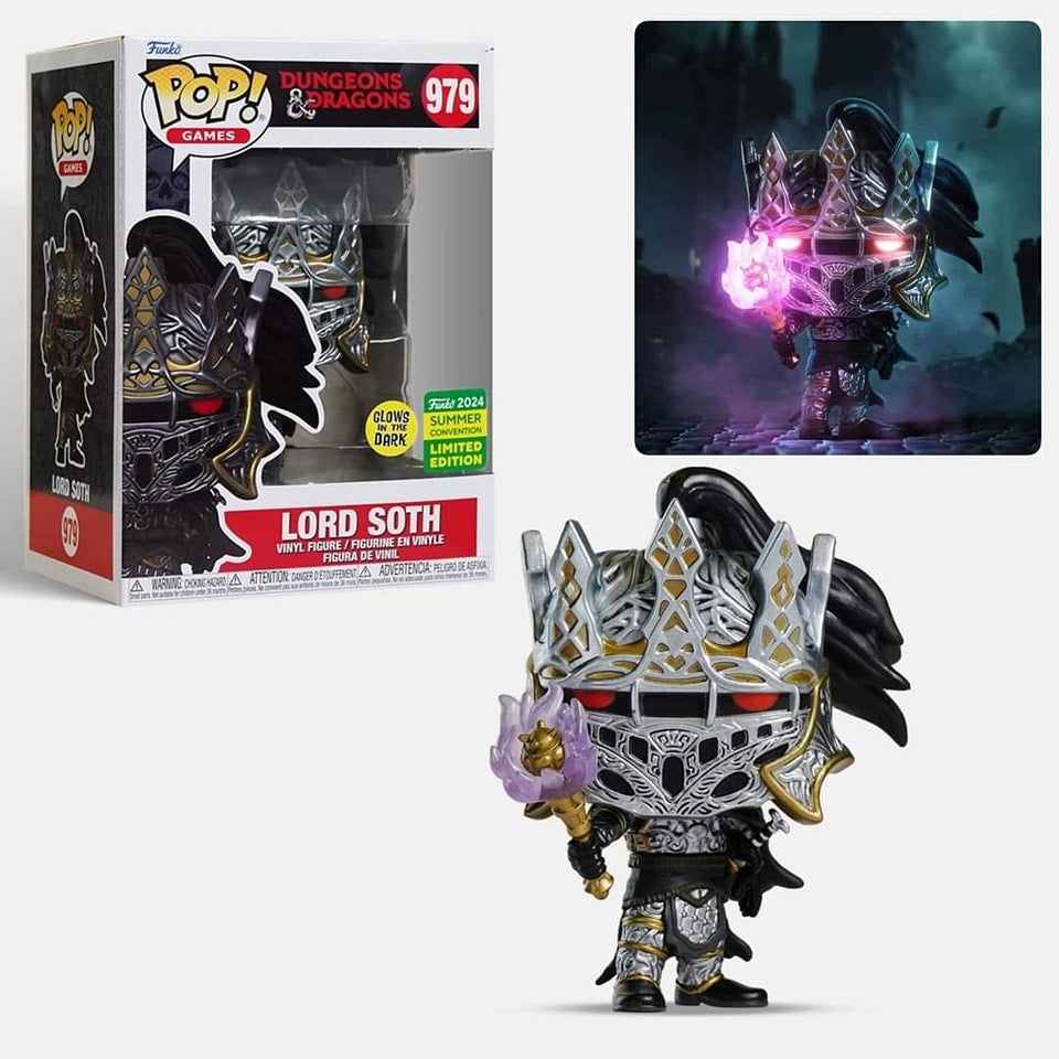 Pre Order Lord Soth GITD SCE 2024 Exclusive Funko Pop! (SRP 1500)