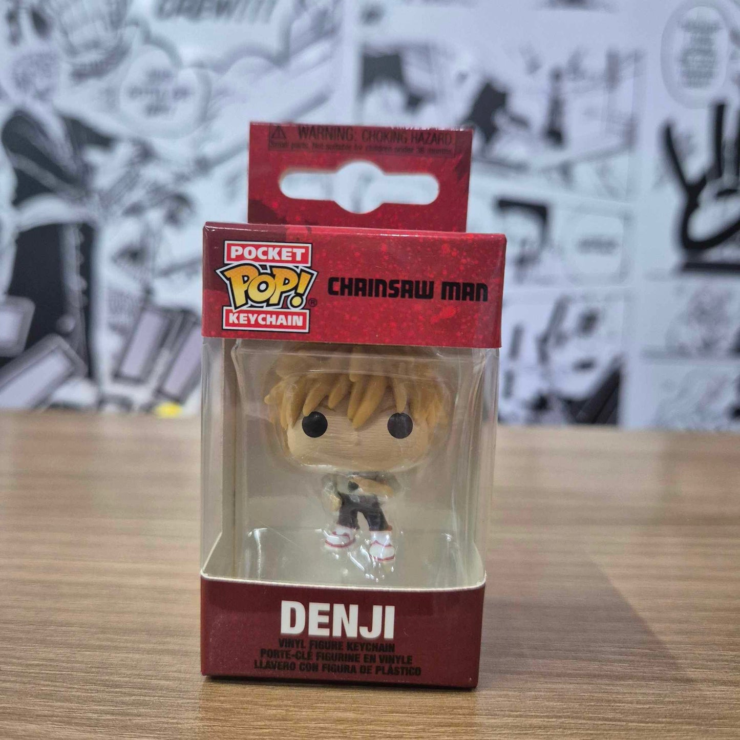 On Hand Denji Funko Pop! Keychain