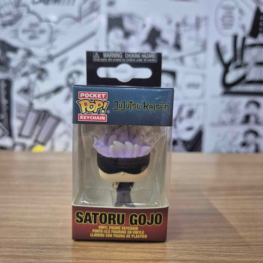 On Hand Satoru Gojo Funko Pop! Keychain