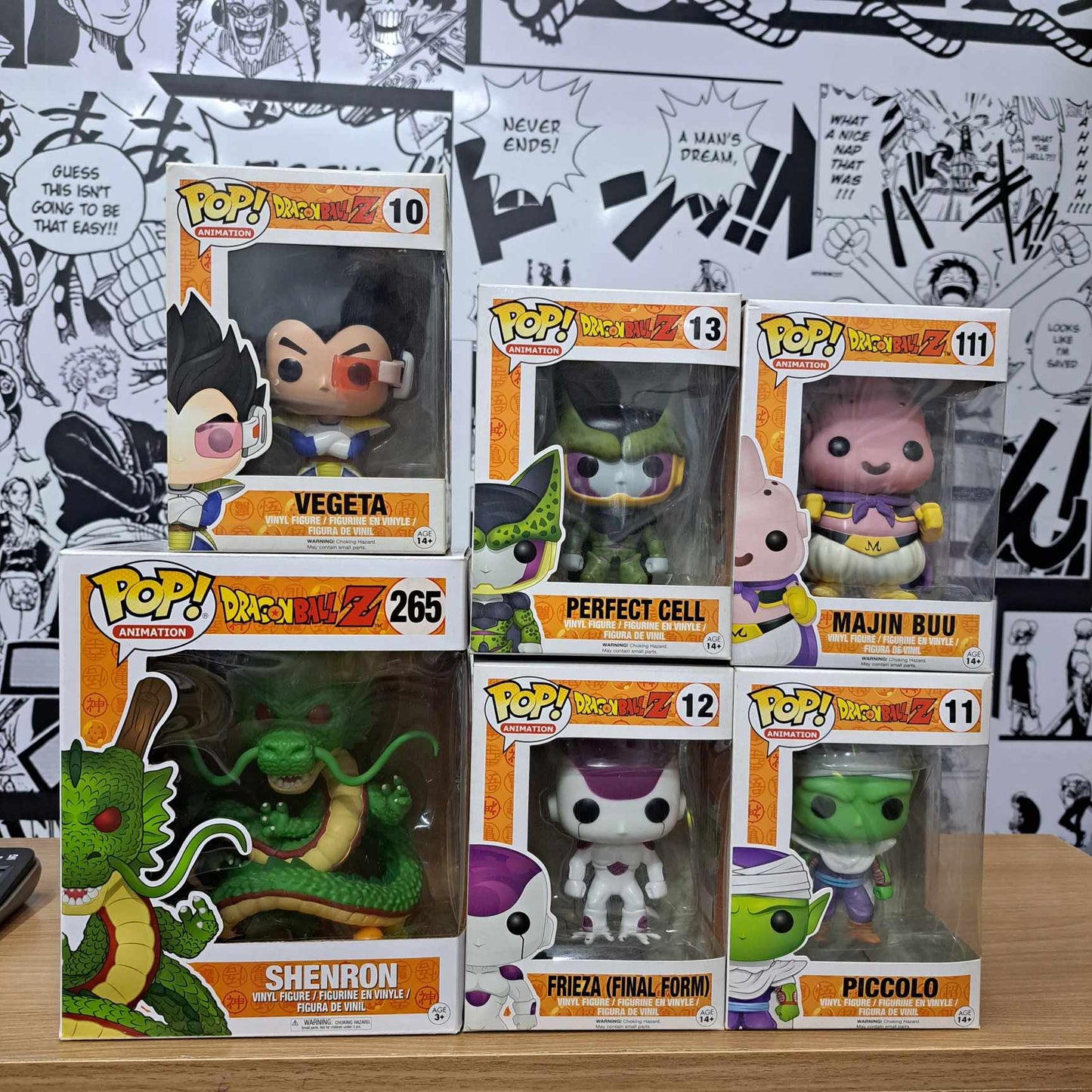 On Hand DragonBall Z Funko Pop!