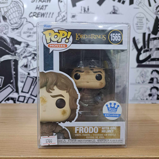 On Hand Frodo with Orc helmet Funko Shop Exclusive Funko Pop!