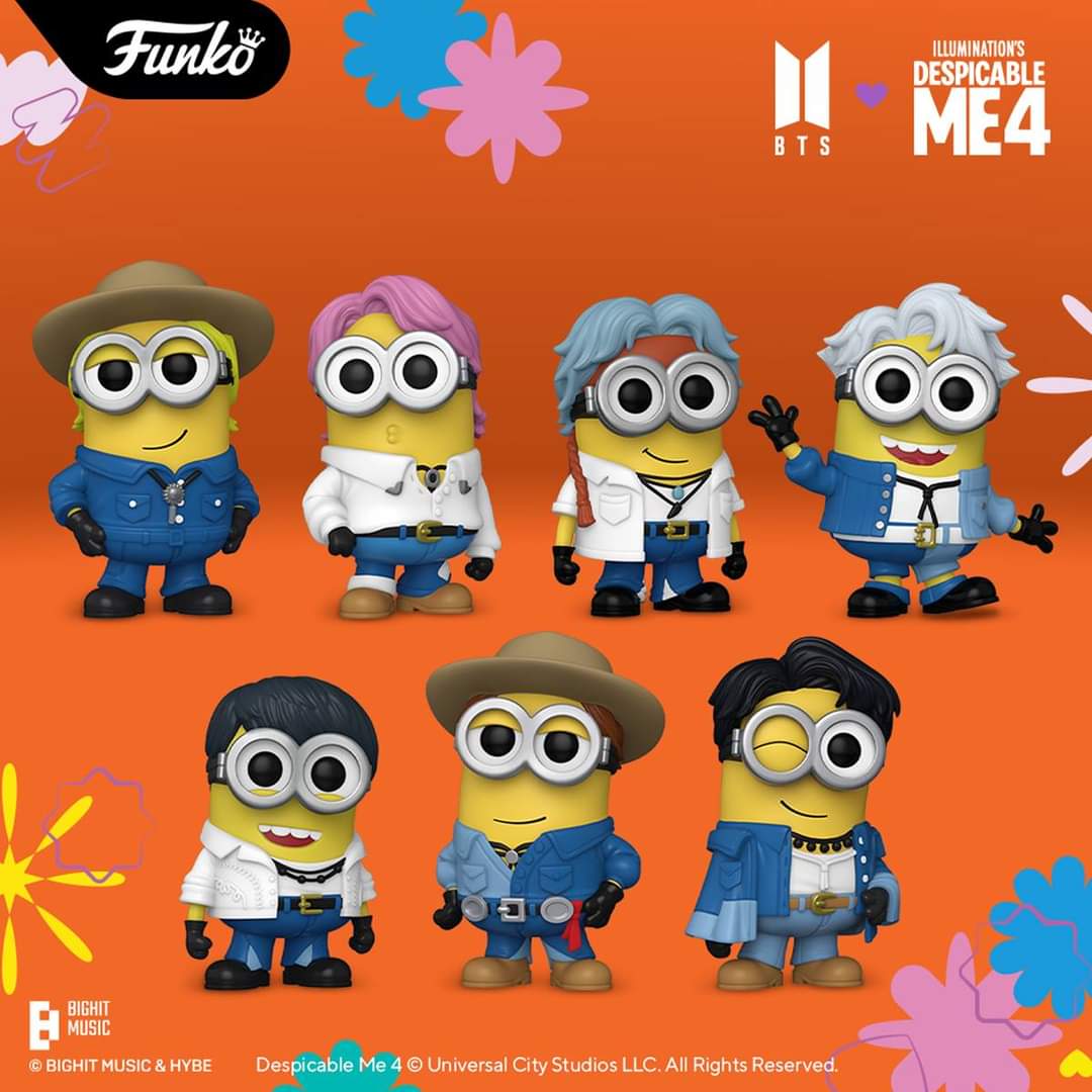 Pre Order Minions x BTS 7 pack EE Exclusive (SRP 6000)