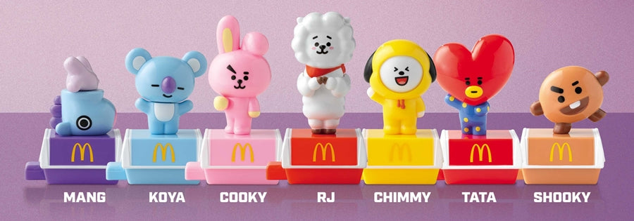 On Hand BT21 Cooky Limited Edition Mcdonald's