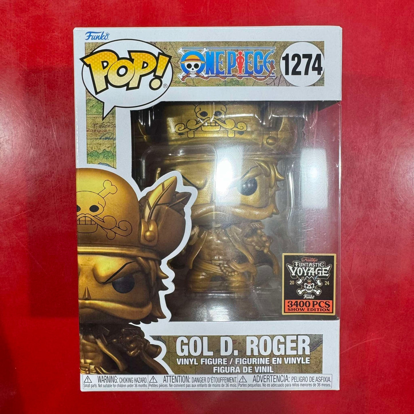 Pre Order Gol D. Roger SDCC Fundays Exclusive LE 3400 (SRP 30,000)