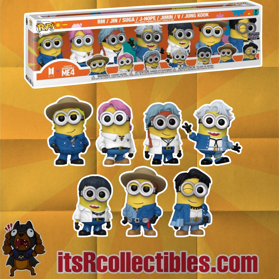 Pre Order Minions x BTS 7 pack EE Exclusive (SRP 6000)