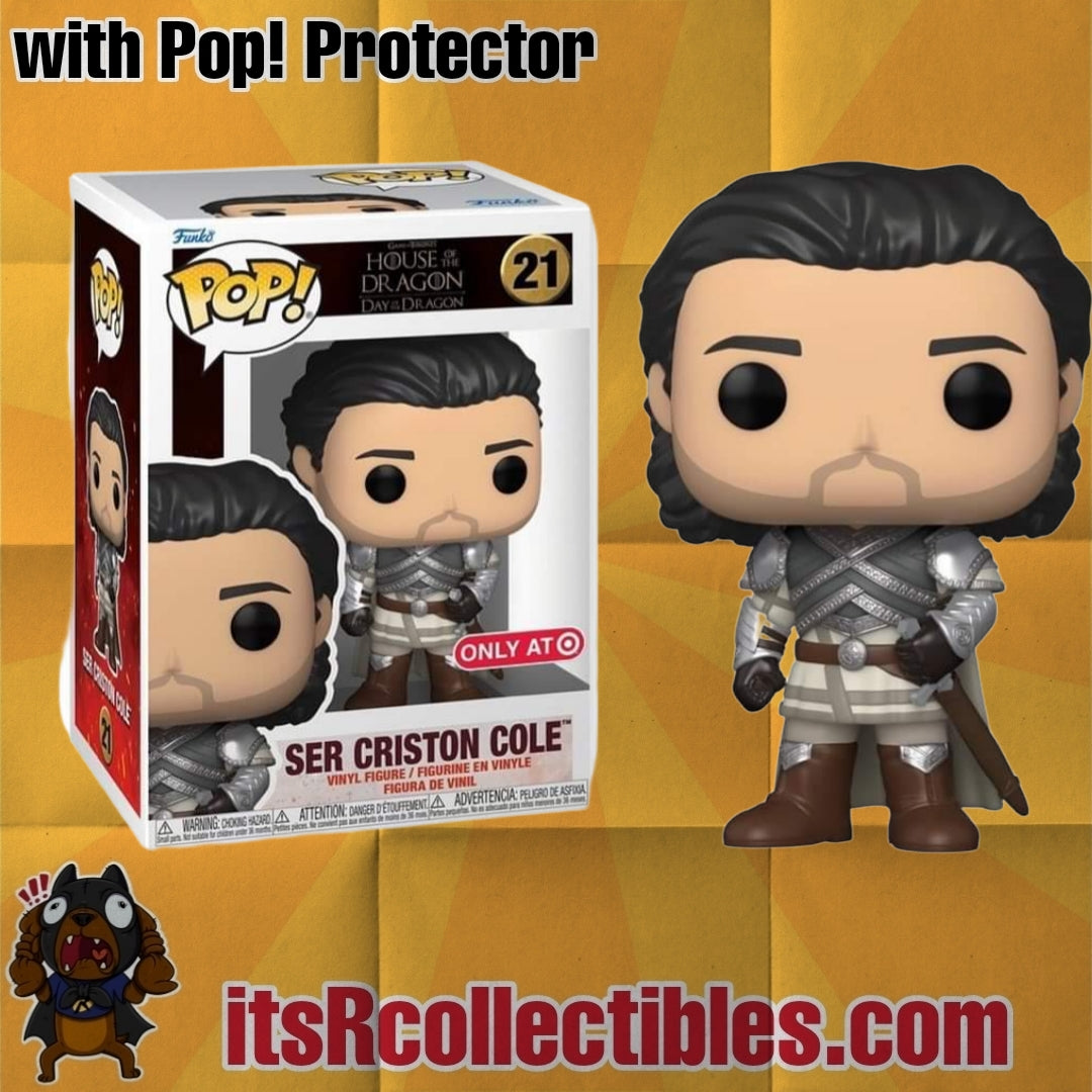 Pre Order Ser Criston Cole Target Exclusive Funko Pop! (SRP 1500)