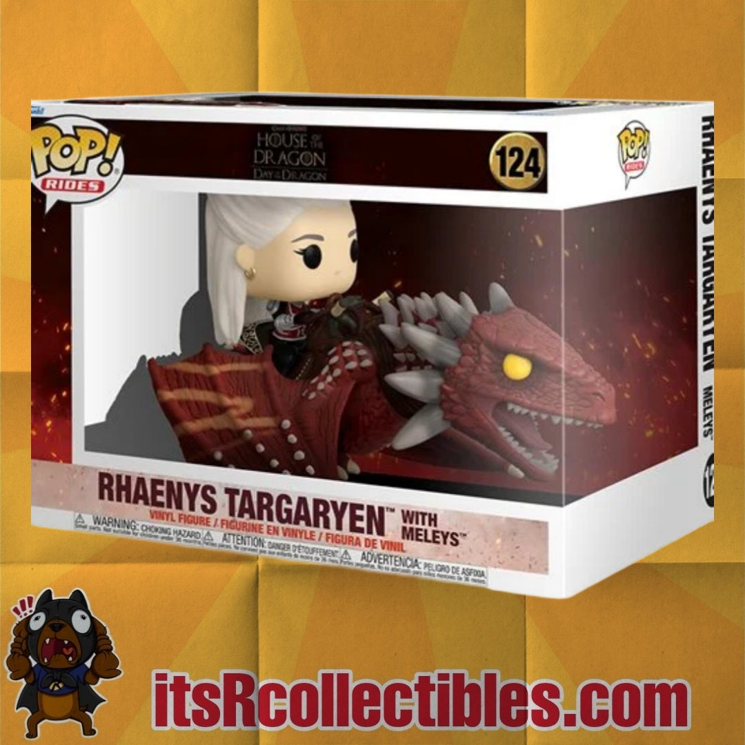 Pre Order Rhaenys Targaryen with Meleys Funko Pop! (SRP 1800)