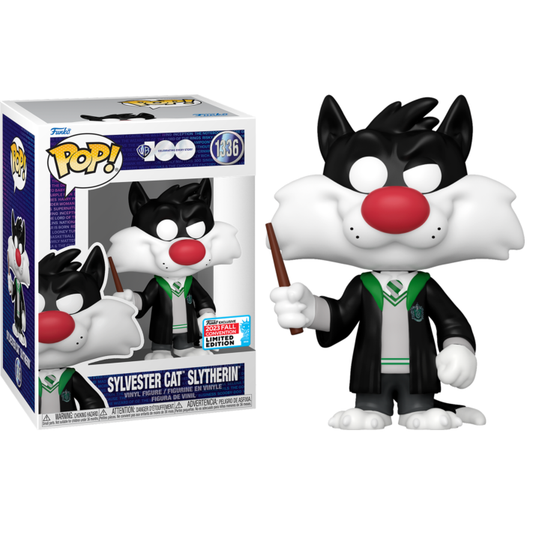 On Hand Sylvester Cat Slytherin FCE Exclusive Funko Pop!