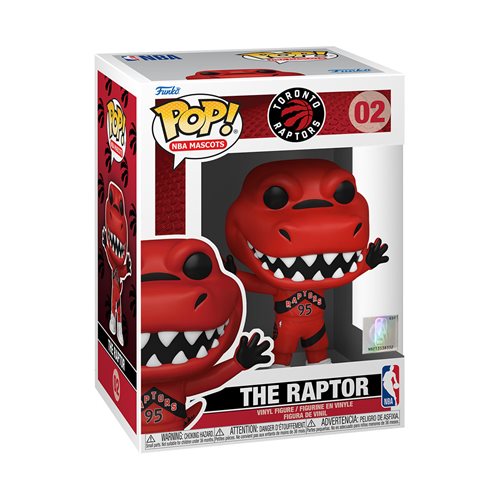 On Hand The Raptor NBA Mascots Funko Pop!