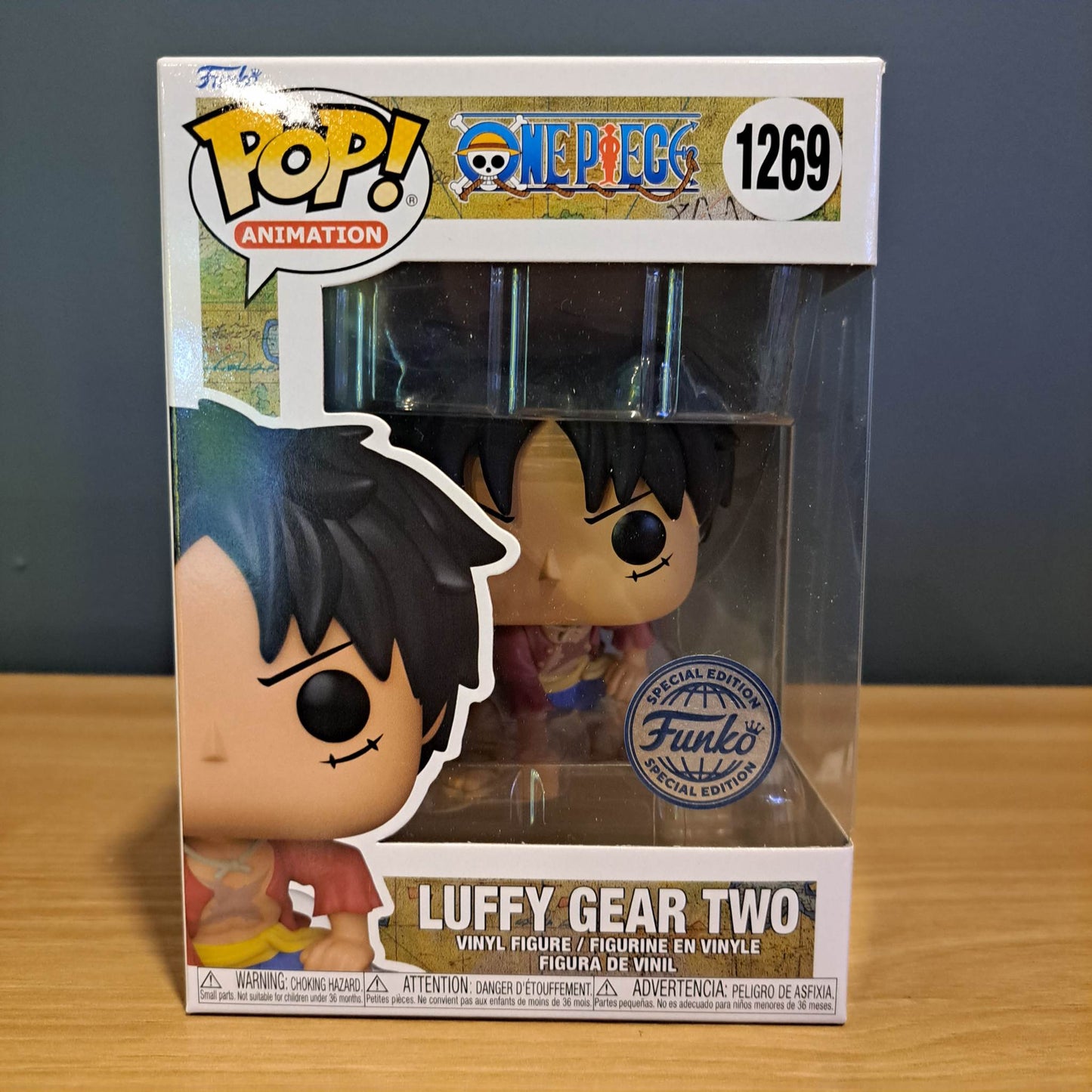 On Hand Luffy Gear Two Special Edition Funko Pop!