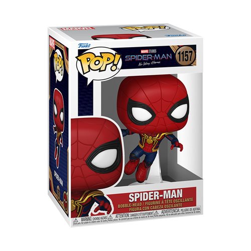 On Hand Spider-Man Leaping Funko Pop!