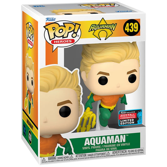 On Hand Aquaman Fall Convention Exclusive Funko Pop!