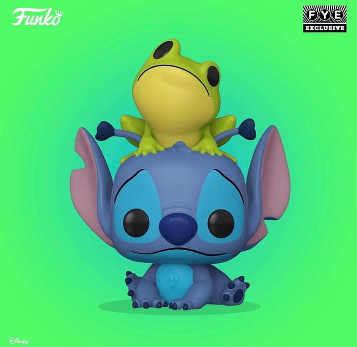 Pre Order Stitch with Frog FYE Exclusive