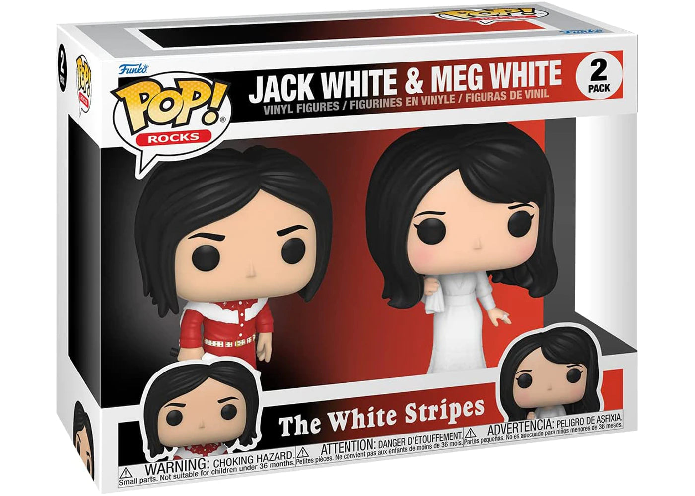 On Hand The White Stripes 2 Pack