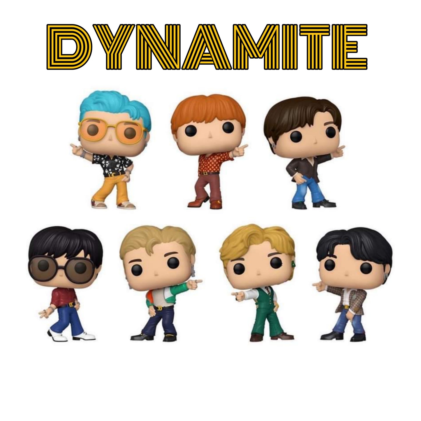 Pre Order BTS Dynamite SET Funko Pop! Batch 2 (SRP 4500)
