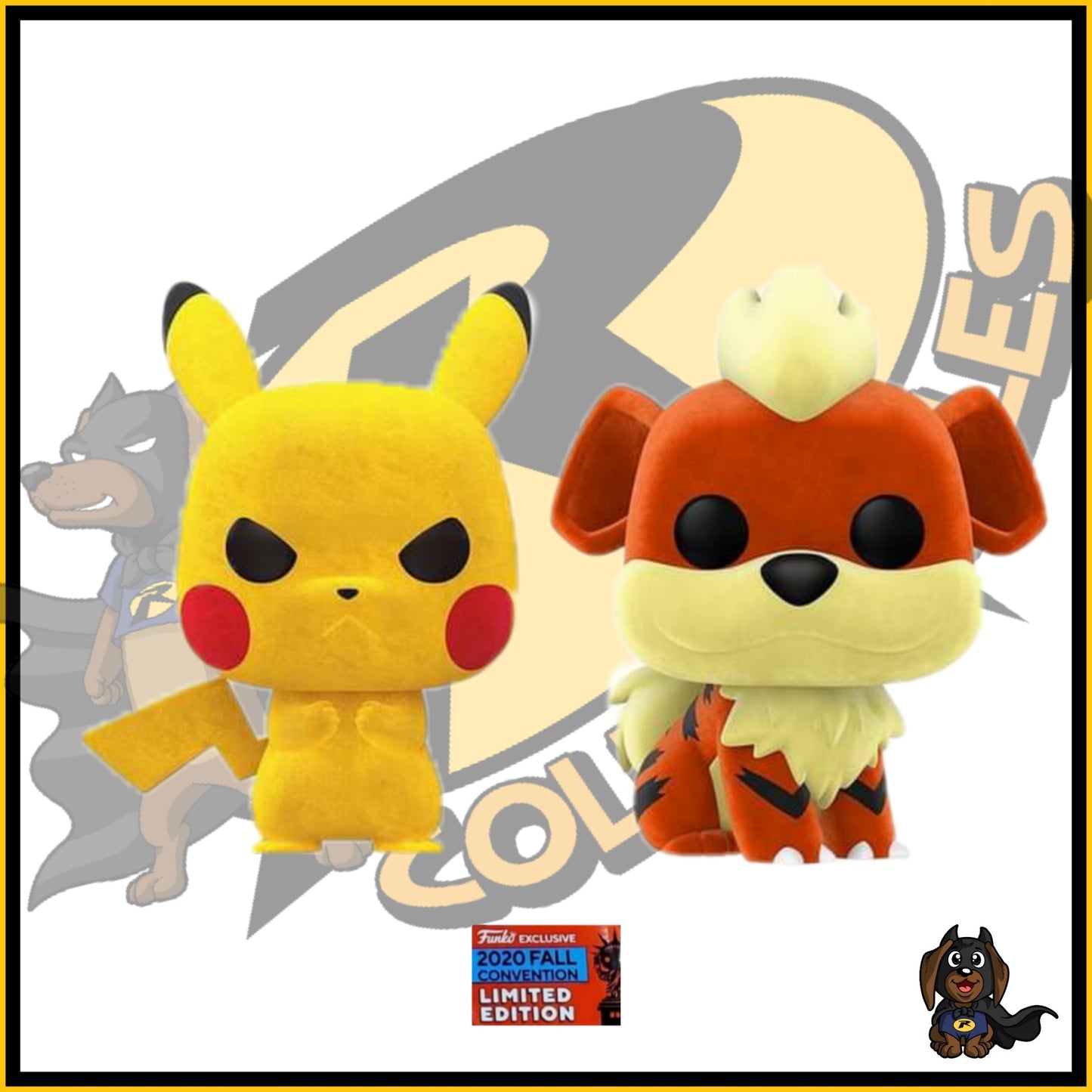 Pre Order Flocked Pokemon Fall Convention 2020