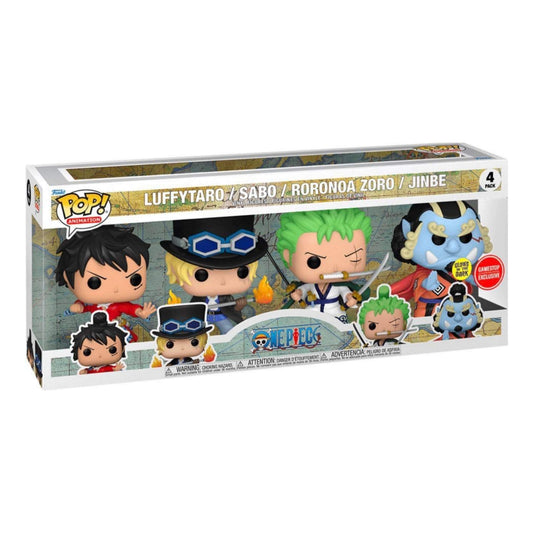 Pre Order One Piece 4 Pack GITD GameStop (SRP 4000)