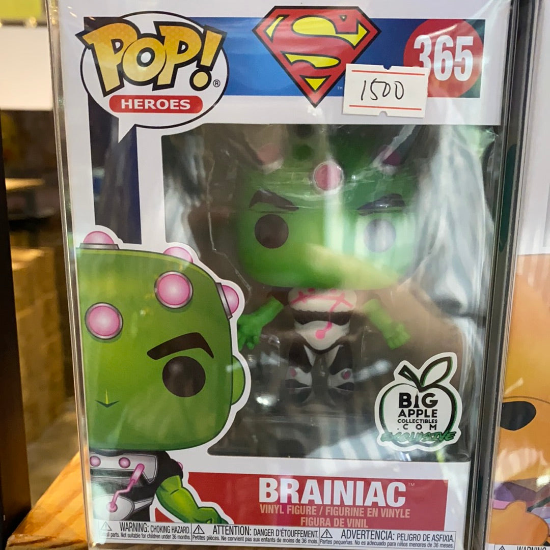 On Hand Brainiac Big Apple Funko Pop!