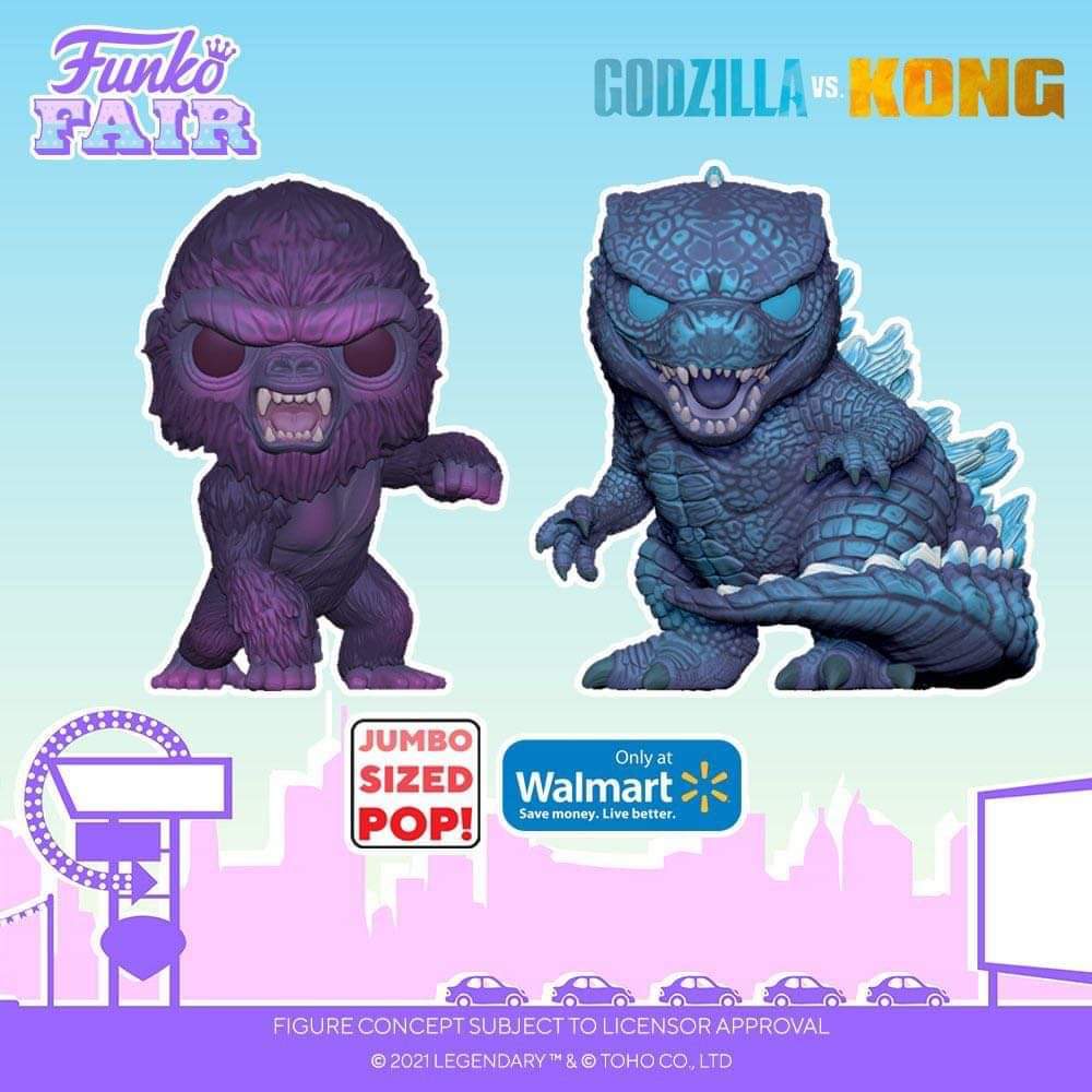 Pre Order Godzilla Vs Kong Walmart 10"(ETA May)
