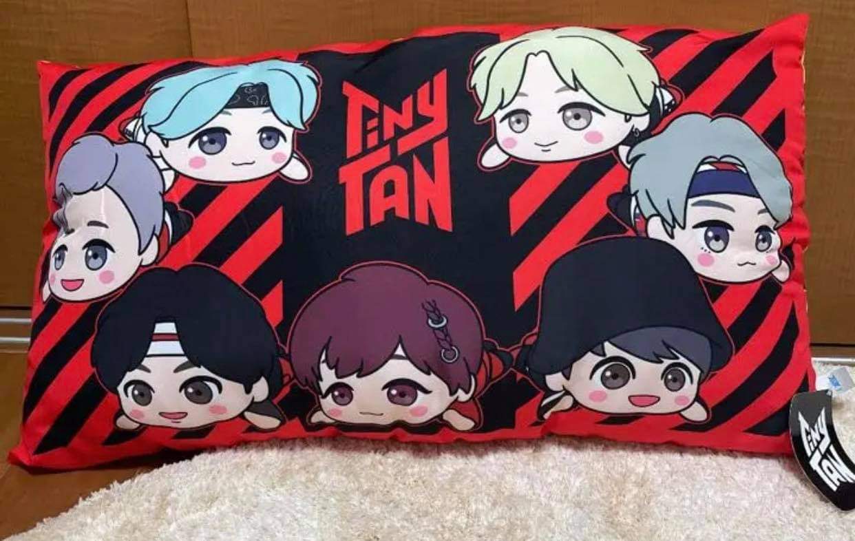 On Hand BTS x TinyTan Pillow